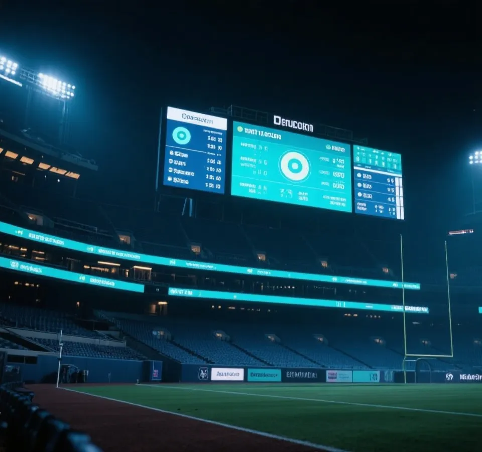 数据直播中心可视化示意图