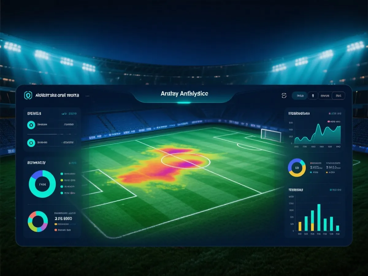 赛事数据看板示意图