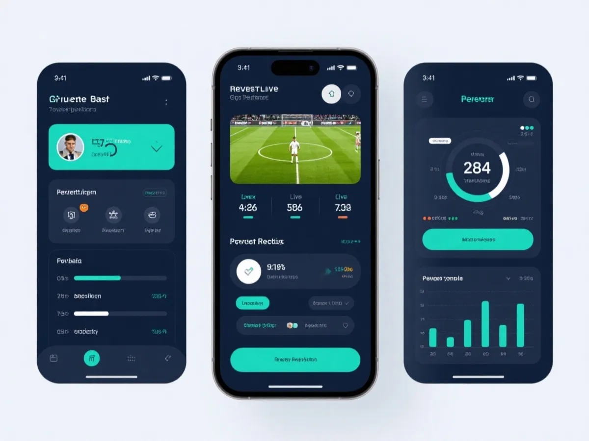WcupGW App 预测与数据看板示意图
